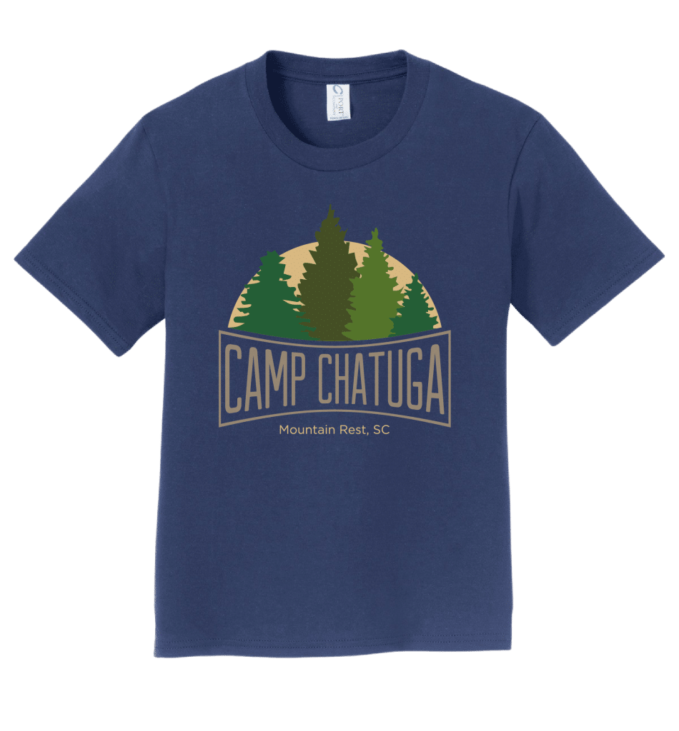 T-Shirts – Trees and Moon Logo – Camp Chatuga